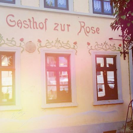 Gasthaus & Pension "Zur Rose" Weimar  Esterno foto